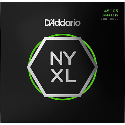 D'Addario NYXL50105 Gauge NPS Long-Scale Bass Strings - musicians--Friend