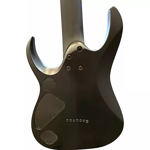 Used Ibanez RGDRB71 Satin Black Solid Body Electric Guitar Satin Black - musicians--Friend