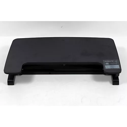 Open-Box BK Media Height-Adjustable Work Station Condition 3 - Scratch and Dent Black 197881170332 - musicians--Friend