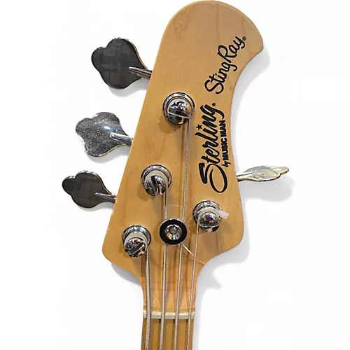 Used Sterling by Music Man StingRay Classic Ray24 Butterscotch Electric Bass Guitar Butterscotch - musicians--Friend