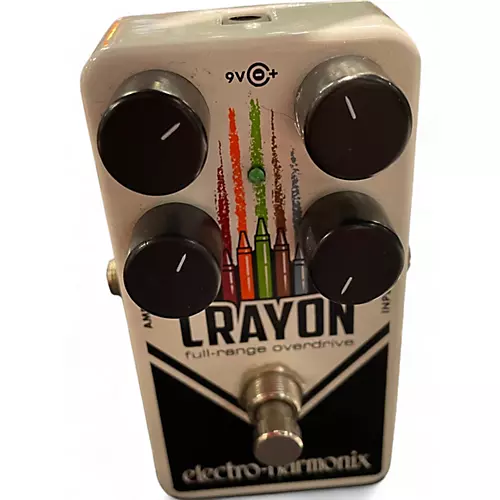Used Electro-Harmonix Crayon Full Range Overdrive Effect Pedal - musicians--Friend