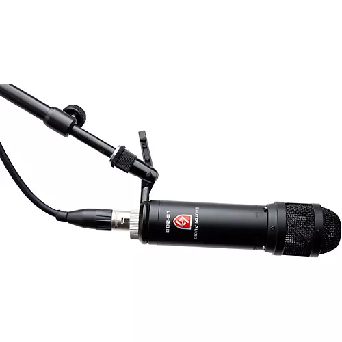 Lauten Audio LS-208 Front Address Large-diaphragm Condenser Microphone Black - musicians--Friend