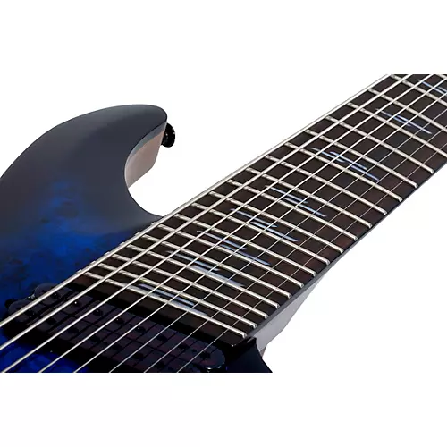 Schecter Guitar Research Omen Elite-8 MS Electric Guitar Charcoal - musicians--Friend