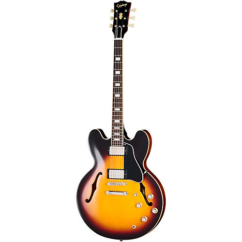 Epiphone 1962 ES-335 Reissue Semi-Hollow Electric Guitar Sixties Cherry - musicians--Friend