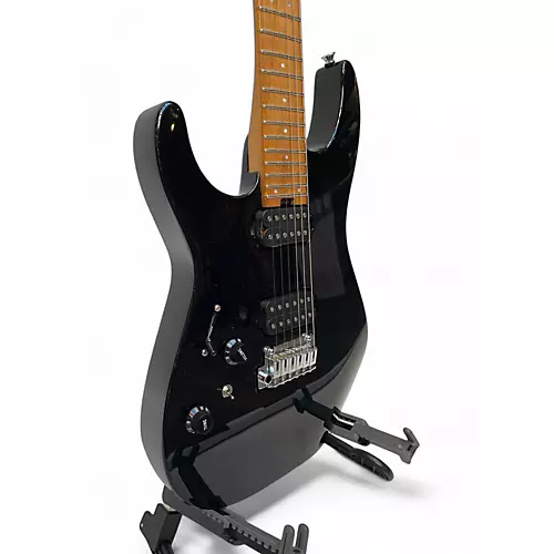 Used Charvel PRO MOD DK24 HH Black Electric Guitar Black - musicians--Friend