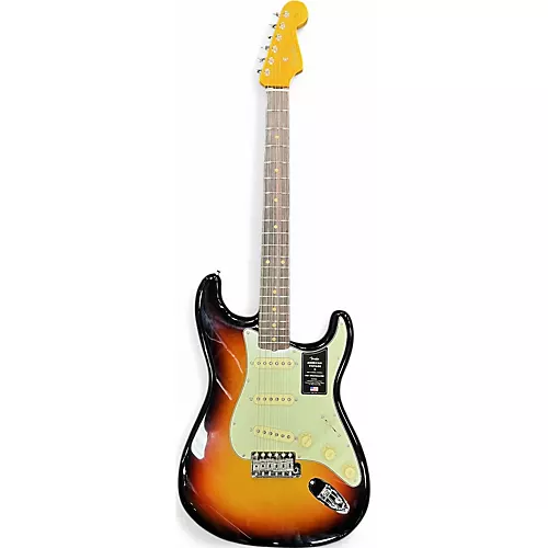 Used Fender American Vintage II '61 Stratocaster Sunburst Solid Body Electric Guitar Sunburst - musicians--Friend