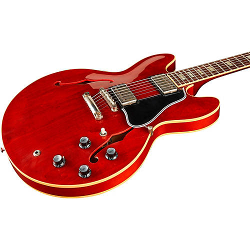 Gibson Custom 1964 ES-335 Reissue VOS Semi-Hollow Electric Guitar Sixties Cherry - musicians--Friend