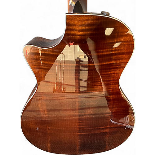 Used Taylor 614CE Natural Acoustic Electric Guitar Natural - musicians--Friend