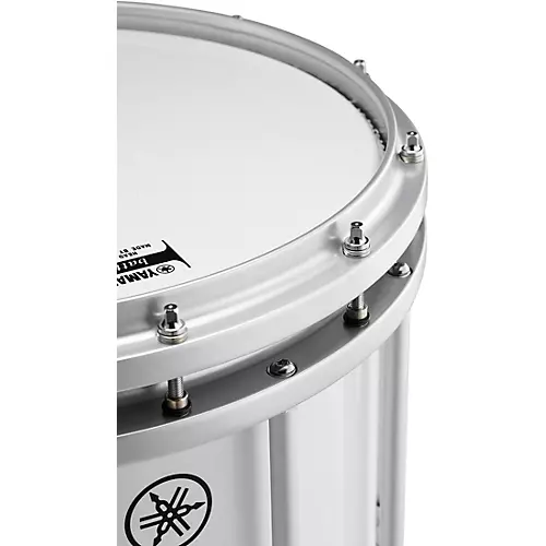 Yamaha 9400 SFZ Marching Snare Drum 14 x 12 in. White - musicians--Friend