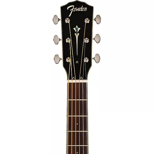 Fender Paramount PR-180E Acoustic-Electric Resonator Guitar Aged Cognac Burst - musicians--Friend
