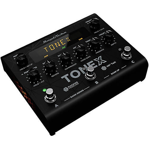 IK Multimedia TONEX Modeling Amp & Distortion Effects Pedal Black - musicians--Friend