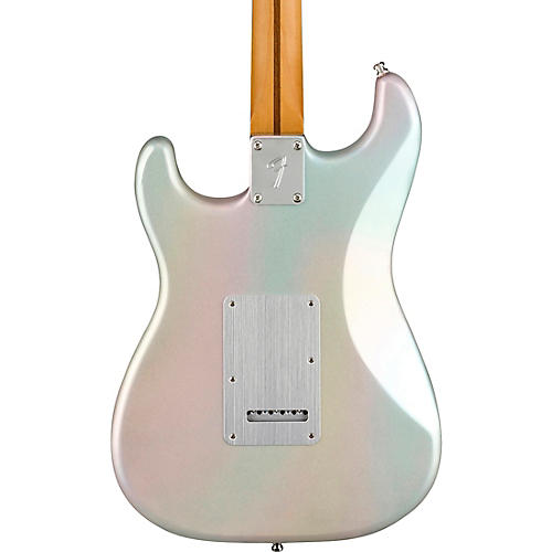 Fender H.E.R. Stratocaster Electric Guitar Chrome Glow - musicians--Friend