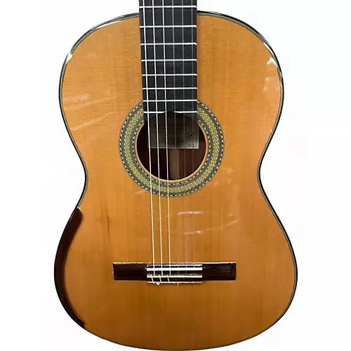 Used Gerardo Escobedo Handmade Classical Guitar Natural Cedar Classical Acoustic Guitar Natural Cedar - musicians--Friend