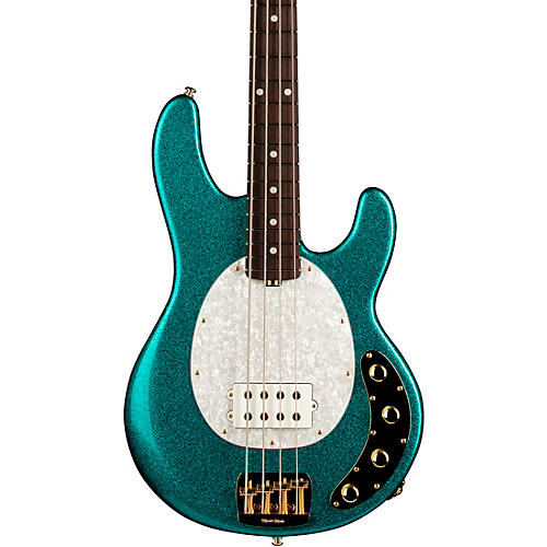 Ernie Ball Music Man StingRay Special H Electric Bass Guitar Black and Chrome - musicians--Friend