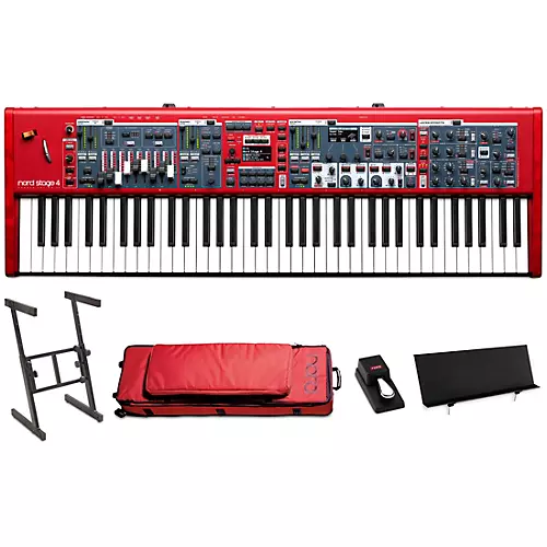 Nord Stage 4 73-Key Keyboard Travel Bundle - musicians--Friend