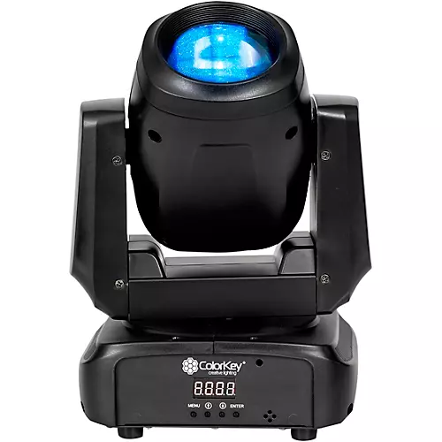 ColorKey Mover Beam 100 Compact 100W Moving Head Beam with Rainbow Prism - musicians--Friend