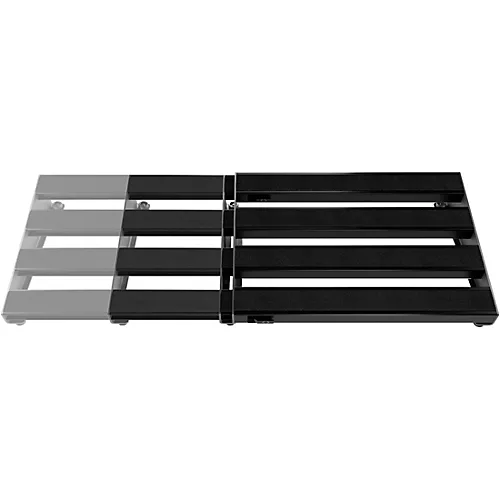 D'Addario PW-XPNDPB-02 XPND Pedalboard Telescopically Expanding 4-Rail System Large Black - musicians--Friend