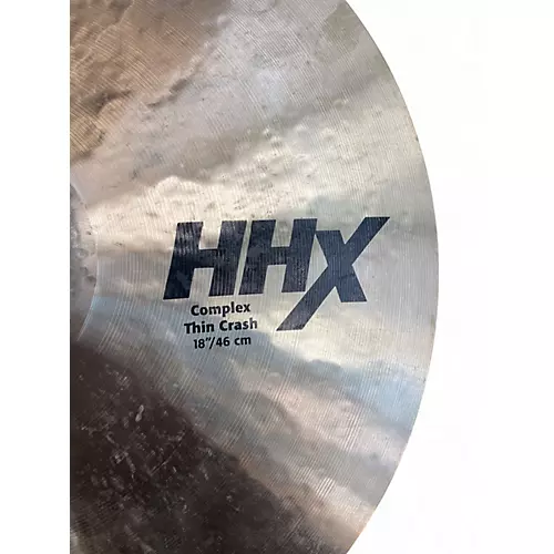 Used SABIAN 18in HHX COMPLEX THIN Cymbal 38 - musicians--Friend