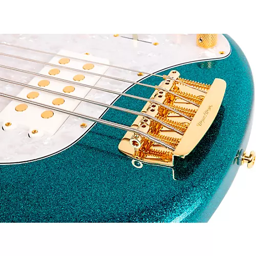 Ernie Ball Music Man StingRay5 Special H 5-String Electric Bass Guitar Black and Chrome - musicians--Friend