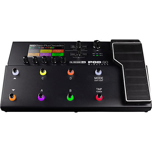 Line 6 POD Go Wireless Guitar Multi-Effects Processor With Shoulder Bag - musicians--Friend