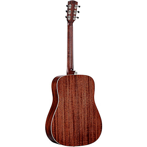 Alvarez MD60E Herringbone Dreadnought Acoustic-Electric Guitar Natural - musicians--Friend