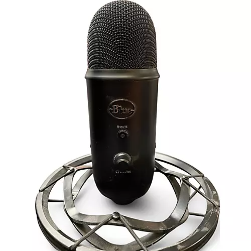 Used Blue Yeti USB Microphone - musicians--Friend