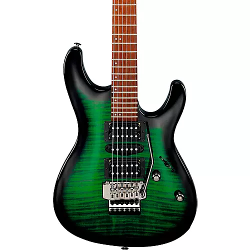 Ibanez KIKOSP3 Kiko Loureiro Signature Electric Guitar Transparent Emerald Burst - musicians--Friend