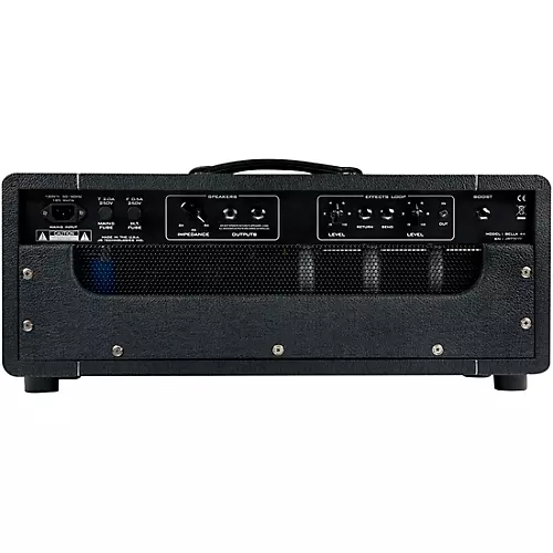 Suhr Bella Hand-Wired Tube Head Amplifier 120V Black - musicians--Friend