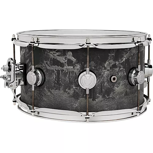 DW Concrete Snare Drum 14 x 6.5 in. Satin Chrome Hardware - musicians--Friend