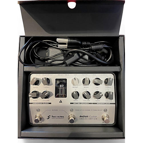 Used Two Notes AUDIO ENGINEERING Revolt Guitar Analog Amp Sim Guitar Preamp - musicians--Friend