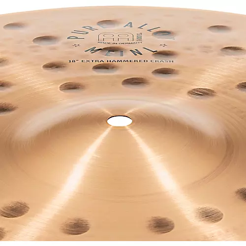 MEINL Pure Alloy Extra Hammered Crash Cymbal 20 in. - musicians--Friend