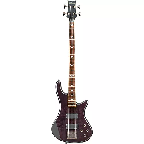 Schecter Guitar Research Stiletto Extreme-4 Bass Black Cherry - musicians--Friend