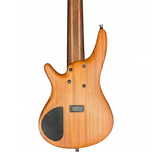 Used Ibanez SR5006 Natural Electric Bass Guitar Natural - musicians--Friend