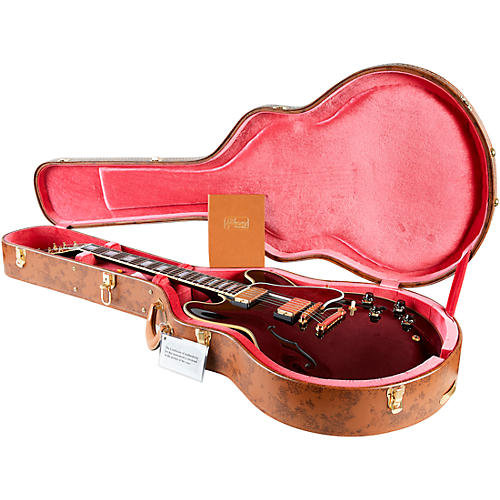 Gibson Custom 1959 ES-355 Reissue Stopbar VOS Semi-Hollow Electric Guitar Ebony - musicians--Friend