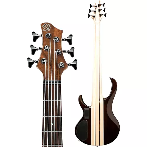 Ibanez BTB746 6-String Electric Bass Guitar Low Gloss Natural - musicians--Friend
