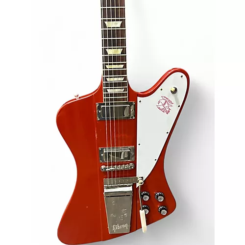 Used 2023 Gibson Murphy Lab Ultra Light Aged 1963 Firebird V Ember Red Solid Body Electric Guitar Ember Red - musicians--Friend