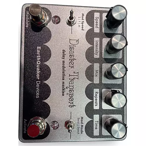 Used EarthQuaker Devices Disaster Transport Modulated Delay Effect Pedal - musicians--Friend