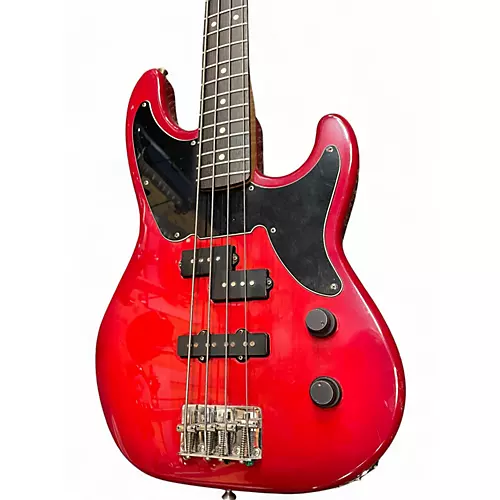 Used Fender COWPOKE PRECISION BASS Red Electric Bass Guitar Red - musicians--Friend