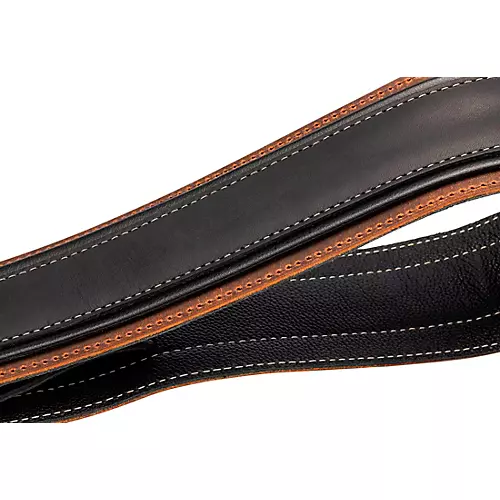 Taylor American Dream Leather Strap Brown/Black 2.5 in. - musicians--Friend