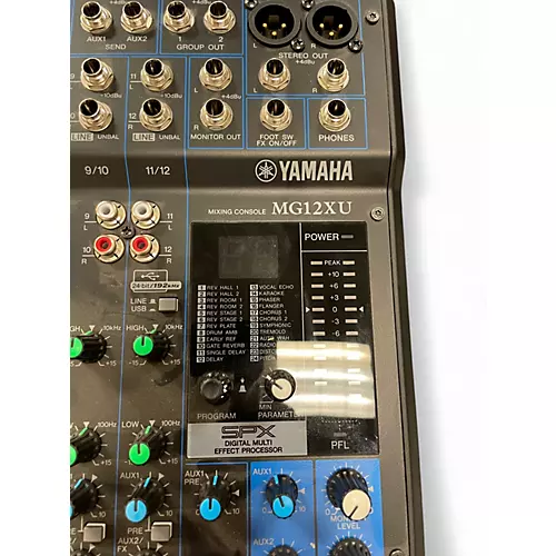 Used Yamaha MG12XU Unpowered Mixer - musicians--Friend