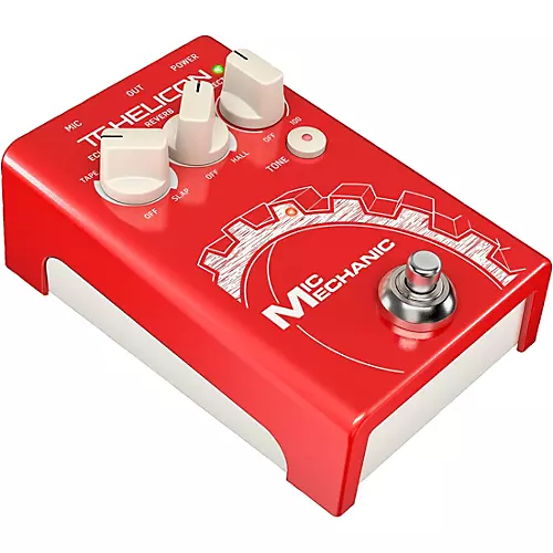 TC Helicon Mic Mechanic 2 Vocal Effects Pedal - musicians--Friend