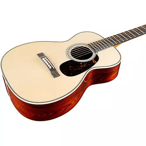 Martin Custom Shop Adirondack Spruce-Cocobolo 12-Fret Concert Acoustic Guitar Natural - musicians--Friend