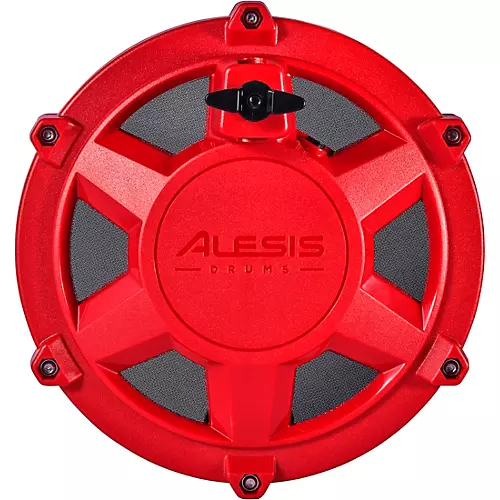 Alesis Nitro Max 8-Piece Electronic Drum Set With Bluetooth and BFD Sounds Red - musicians--Friend