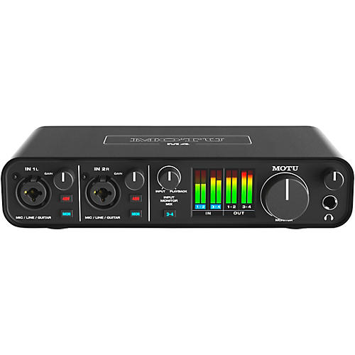 MOTU M4 4x4 USB-C Audio Interface - musicians--Friend