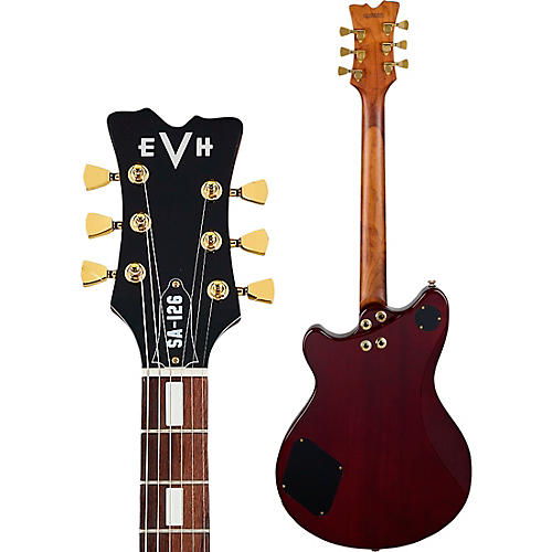 EVH SA-126 Standard Electric Guitar Wine Red - musicians--Friend