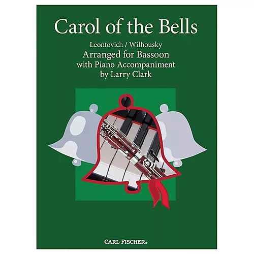 Carl Fischer Carol Of The Bells - Bassoon With Piano Accompaniment - musicians--Friend
