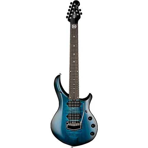 Ernie Ball Music Man John Petrucci Majesty 7 Electric Guitar Gravity Green - musicians--Friend