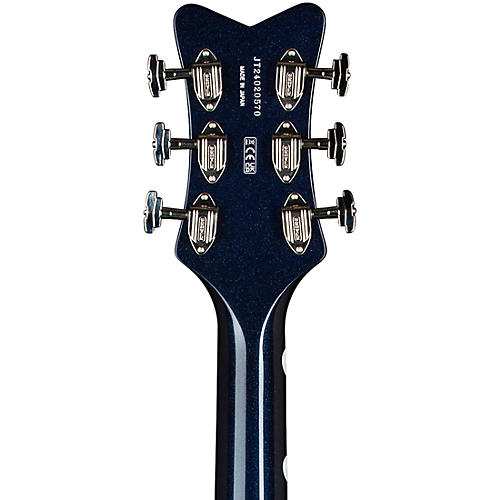 Gretsch Guitars G6136T-RR Rich Robinson Signature Falcon With Bigsby Raven's Breast Blue - musicians--Friend