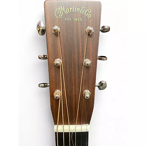 Used Martin OM28 Natural Acoustic Guitar Natural - musicians--Friend