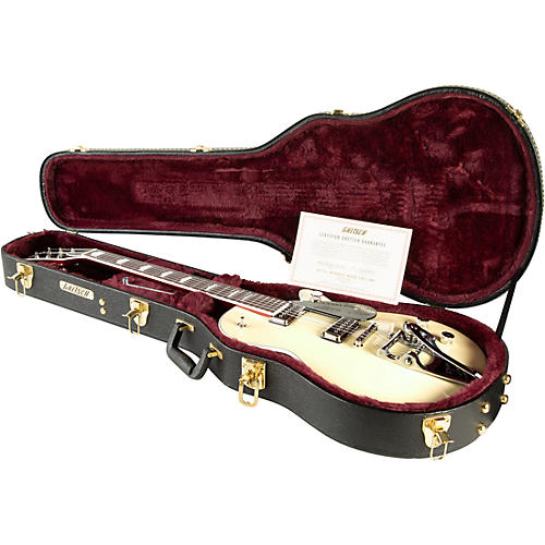 Gretsch Guitars G6128T Players Edition Jet DS With Bigsby Sahara Metallic - musicians--Friend